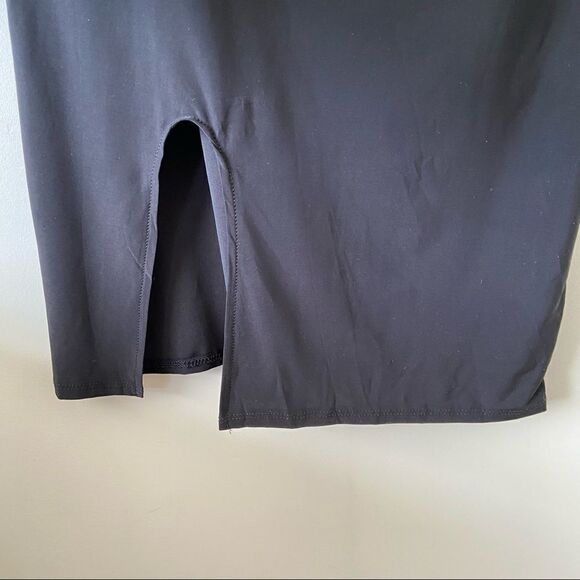 21saints-one Shoulder Cut Out Shoulder Detail Midi Dress (Large) - Picture 7 of 11